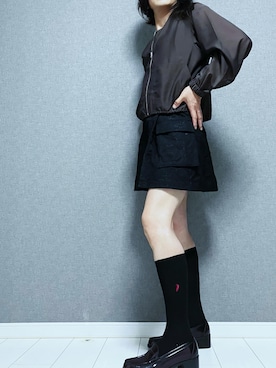 「rokh（ロク）のアイテム」を使った、miyabiさん（レディース・168cm）の夏コーディネート