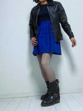 「RED WING（レッドウィング）のアイテム」を使った、miyabiさん（レディース・168cm）の春コーディネート
