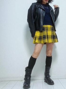 「RED WING（レッドウィング）のアイテム」を使った、miyabiさん（レディース・168cm）の春コーディネート