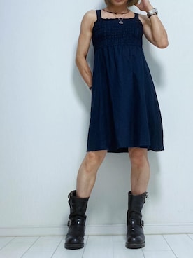 「RED WING（レッドウィング）のアイテム」を使った、miyabiさん（レディース・168cm）の夏コーディネート