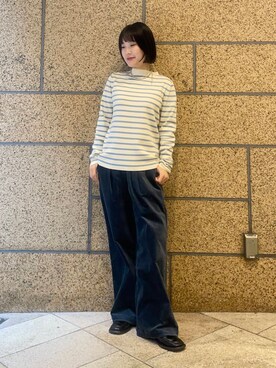 福島　憂樹さん（レディース・155cm）の冬コーディネート