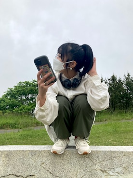 00ayさん（レディース・154cm）の春コーディネート