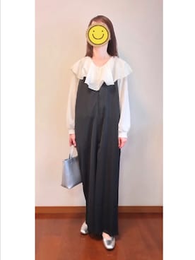 「each（イーチ）のアイテム（オールインワン・サロペット）」を使った、☆AYA☆さん（レディース・161cm）の春コーディネート