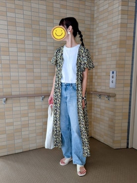 「Green　Parks（グリーンパークス）のアイテム」を使った、☆AYA☆さん（レディース・161cm）の夏コーディネート