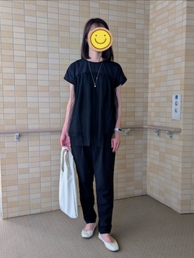 「GU（ジーユー）のアイテム」を使った、☆AYA☆さん（レディース・161cm）の夏コーディネート