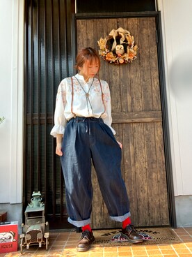 アーチェミィ⭐︎さん（レディース・154cm）の秋コーディネート