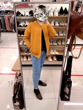 「アイテム（ブーティ）」を使った、MPHさん（レディース・159cm）の冬コーディネート