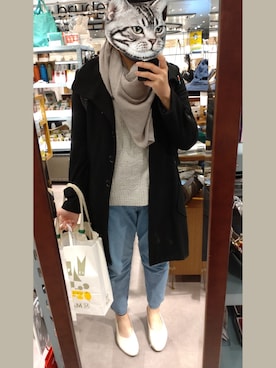 「春服デビュー宣言」｜「アイテム（チェスターコート）」を使った、MPHさん（レディース・159cm）の春コーディネート