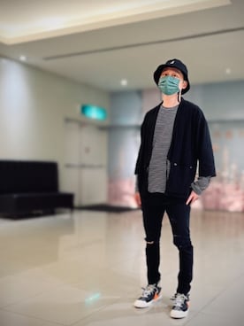 「READYMADE（レディメイド）のアイテム」を使った、pathy5さん（メンズ・168cm）の春コーディネート