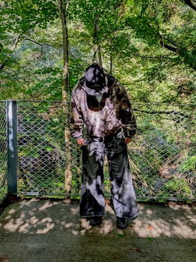 「アイテム（その他アウター）」を使った、mama2108さん（メンズ・170cm・10代）の秋コーディネート