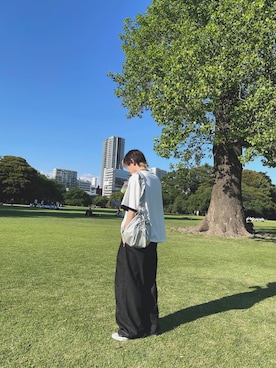 「INGNI（イング）のアイテム」を使った、yutoさん（メンズ・177cm）の夏コーディネート