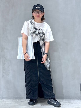 「アイテム（帽子）」を使った、asamiさん（レディース・155cm・30代）の秋コーディネート