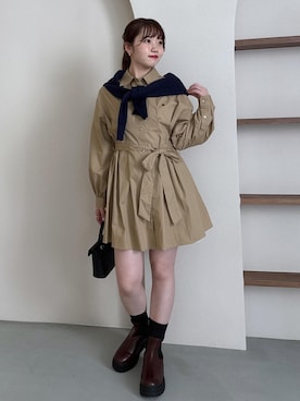 「VIS（ビス）のアイテム」を使った、minary1005さん（レディース・158cm）の夏コーディネート