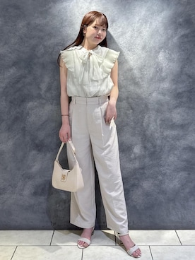 「VIS（ビス）のアイテム」を使った、minary1005さん（レディース・158cm）の春コーディネート