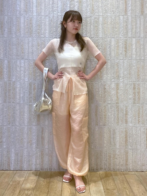 SACRA シアークロスカーゴパンツ SACRA サクラ シアークロスカーゴパンツ 38