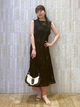 「刺繍」｜「アイテム（キャミソール）」を使った、minary1005さん（レディース・158cm）の夏コーディネート