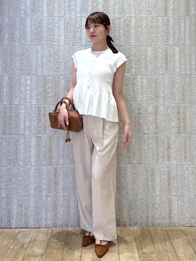 「アイテム（バレッタ/ヘアクリップ）」を使った、minary1005さん（レディース・158cm・20代）の夏コーディネート