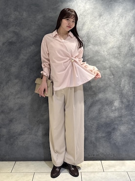 「Juze（ジュゼ）のアイテム」を使った、minary1005さん（レディース・158cm）の秋コーディネート