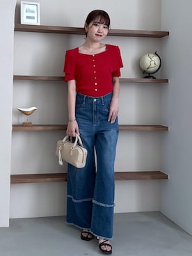 「アイテム（パンツ）」を使った、minary1005さん（レディース・158cm・20代）の夏コーディネート