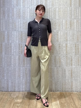 「アイテム（カーディガン/ボレロ）」を使った、minary1005さん（レディース・158cm・20代）の夏コーディネート