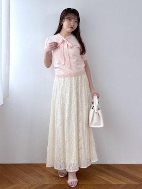 「Juze（ジュゼ）のアイテム」を使った、minary1005さん（レディース・158cm）の春コーディネート