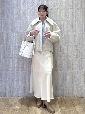 「アイテム（バレッタ/ヘアクリップ）」を使った、minary1005さん（レディース・158cm・20代）の秋コーディネート