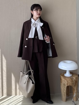 「VIS（ビス）のアイテム（パンツ）」を使った、minary1005さん（レディース・158cm）の夏コーディネート