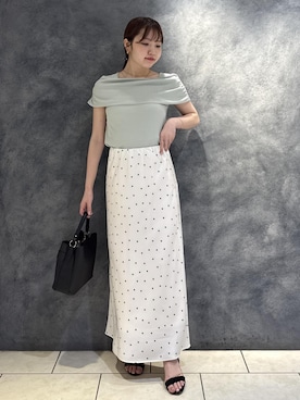 「VIS（ビス）のアイテム」を使った、minary1005さん（レディース・158cm）の夏コーディネート