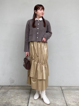 「W雑貨_pickup」｜minary1005さん（レディース・158cm）の秋コーディネート