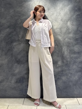 「VIS（ビス）のアイテム」を使った、minary1005さん（レディース・158cm）の春コーディネート