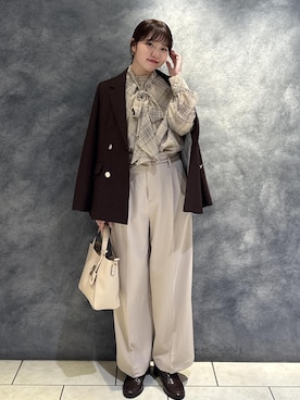 「Juze（ジュゼ）のアイテム」を使った、minary1005さん（レディース・158cm）の秋コーディネート