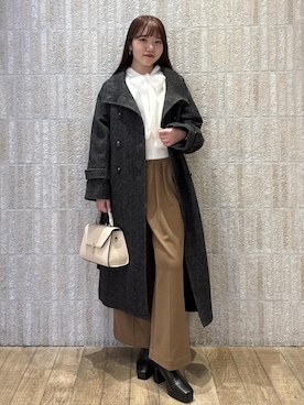 「ブルべ夏」｜minary1005さん（レディース・158cm）の秋コーディネート