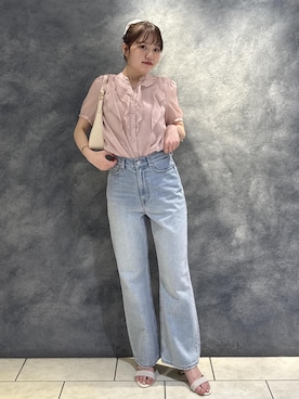 「Juze（ジュゼ）のアイテム」を使った、minary1005さん（レディース・158cm）の夏コーディネート