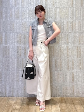 「アイテム（ハンドバッグ）」を使った、minary1005さん（レディース・158cm・20代）の夏コーディネート