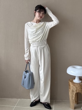 「VIS（ビス）のアイテム（パンツ）」を使った、minary1005さん（レディース・158cm）の夏コーディネート