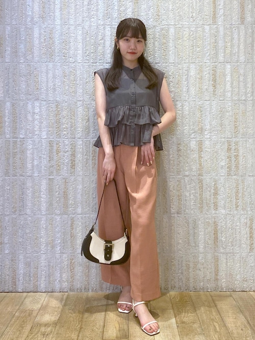SSA 水着 2点セット（青・黒） ヒールサンダル・アクセサリー付