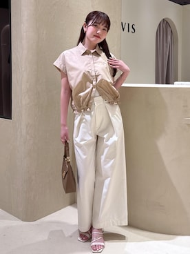 「POLO BCS（ポロ ビーシーエス）のアイテム」を使った、minary1005さん（レディース・158cm）の夏コーディネート