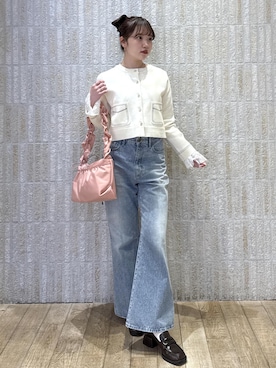 「VIS（ビス）のアイテム」を使った、minary1005さん（レディース・158cm）の冬コーディネート