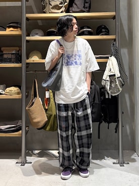 フジさん(メンズ・180cm)の春コーディネート