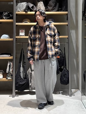 「PENDLETON（ペンドルトン）のアイテム」を使った、フジさん（メンズ・180cm）の秋コーディネート