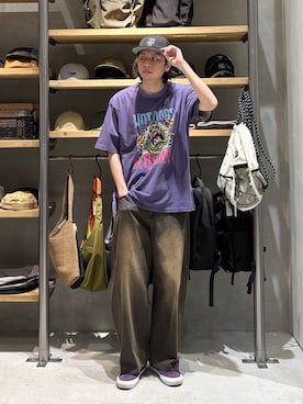 フジさん(メンズ・180cm)の春コーディネート