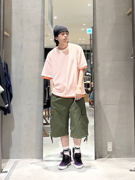 フジさん(メンズ・180cm)の春コーディネート