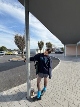 「Firsthand（ファーストハンド）のアイテム」を使った、Rioさん（レディース・156cm）の秋コーディネート