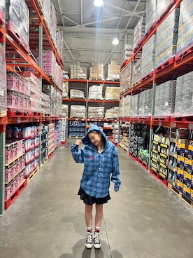「CONVERSE（コンバース）のアイテム」を使った、Rioさん（骨格ウェーブ・レディース・156cm）の春コーディネート