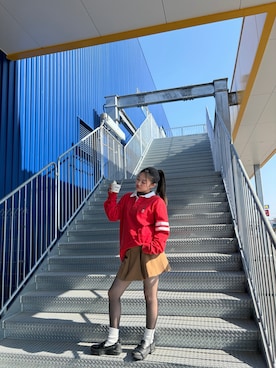 「UNIQLO（ユニクロ）のアイテム」を使った、Rioさん（骨格ウェーブ・レディース・156cm）の冬コーディネート