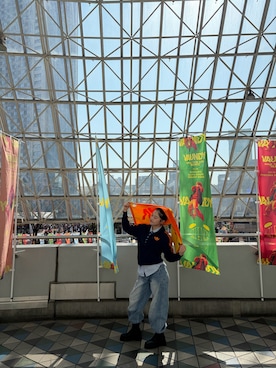 Rioさん（レディース・156cm）の春コーディネート