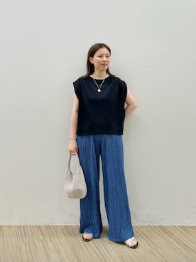 Nakamotoさん（レディース・152cm）の夏コーディネート