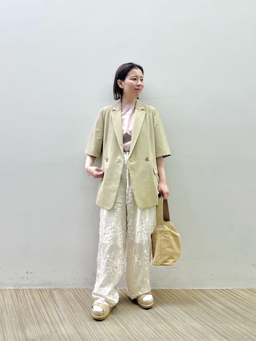 BEAUTY＆YOUTH UNITED ARROWS パンツ セルロースナイロン エン