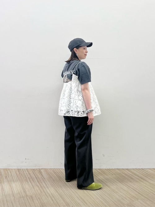 ポリエステルブレンド ツイルバックゴムパンツ（その他パンツ