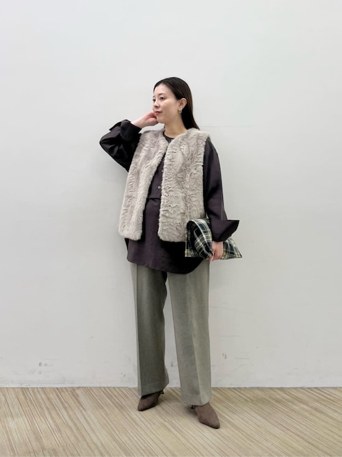 セール】フェイクファー ベスト（ベスト）｜BEAUTY&YOUTH UNITED